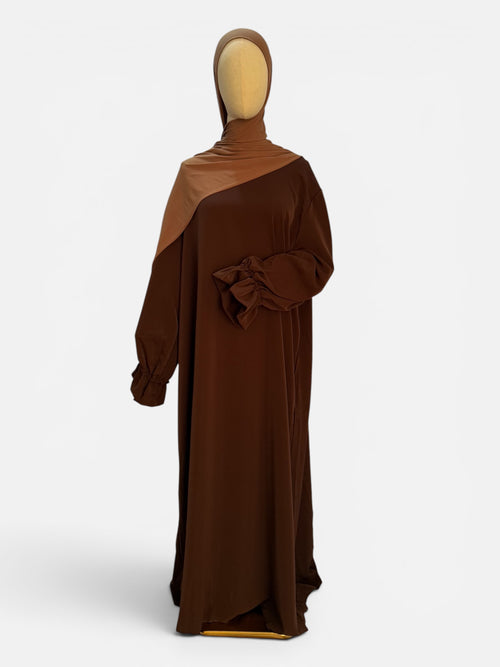 Abaya Alma Marron